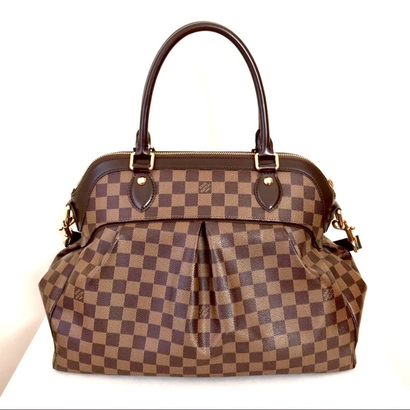Louis Vuitton Damier Ebene Trevi GM Handbag Purse - Picture 5 of 16